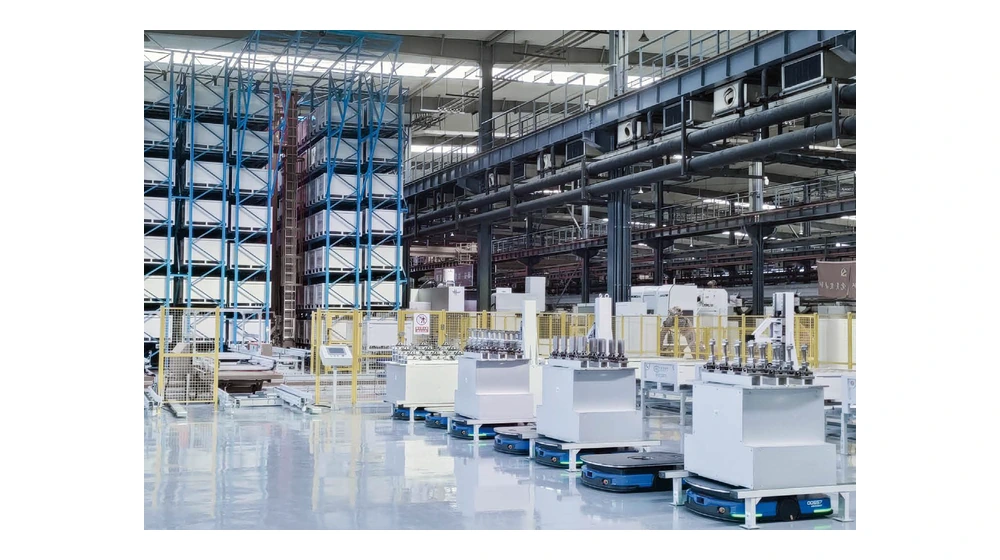 Automated Storage and Retrieval Systems designed to optimize warehouse space, inventory management and storage efficiency.