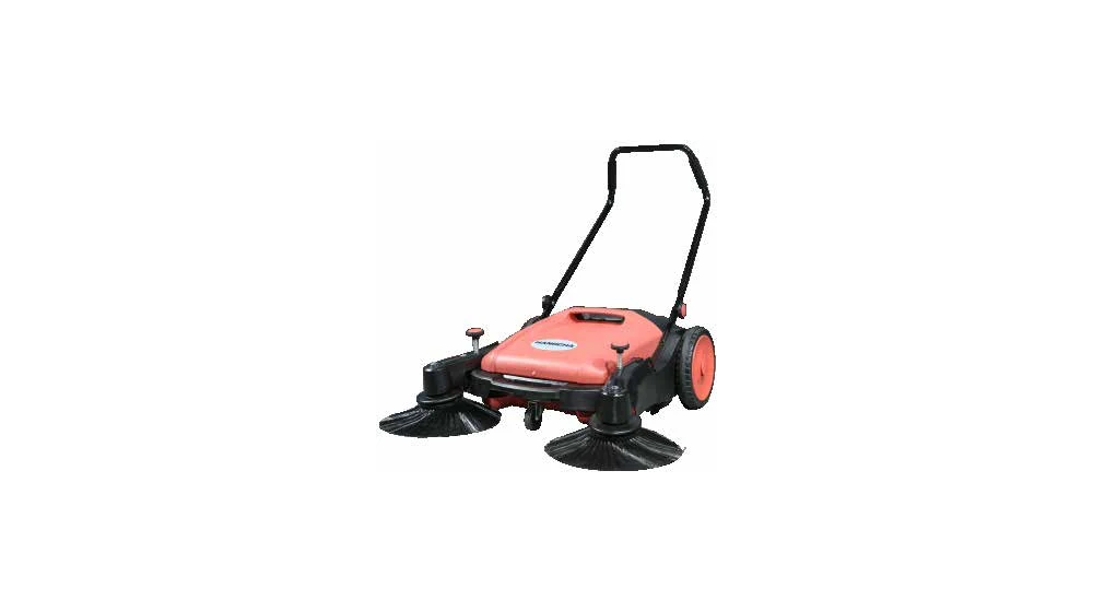 Hand push type floor sweeping car